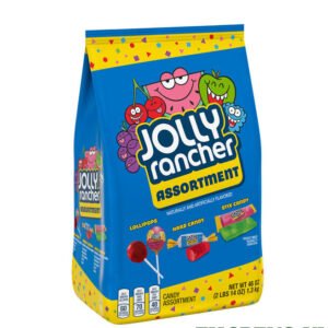 JOLLY RANCHER Assorted Fruit Flavored Mixed Candy 46 oz Bulk Variety Bag