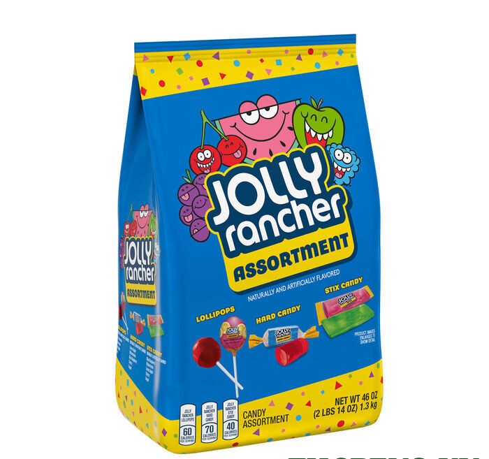 JOLLY RANCHER Assorted Fruit Flavored Mixed Candy 46 oz Bulk Variety Bag