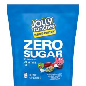 JOLLY RANCHER Zero Sugar Original Flavors Hard Candy 6.1oz Candy Bag