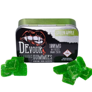 Green Apple – Devour Cannabis Gummies