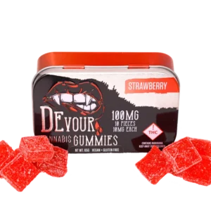 Devour Strawberry Thc Gummies