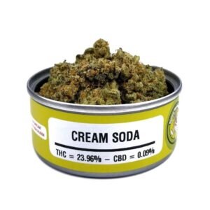 CREAM SODA WEED CAN
