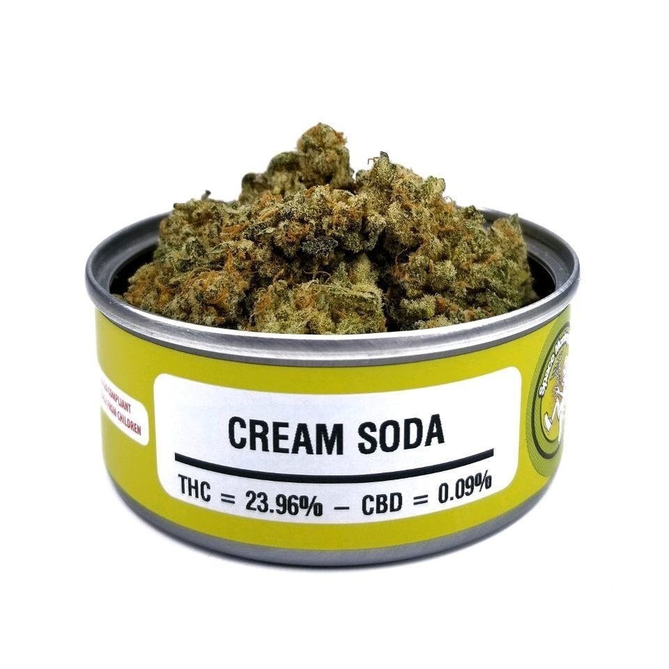 CREAM SODA WEED CAN