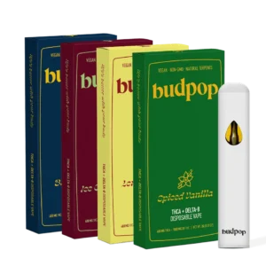 BUDPOP THC DISPOSABLE VAPE UK
