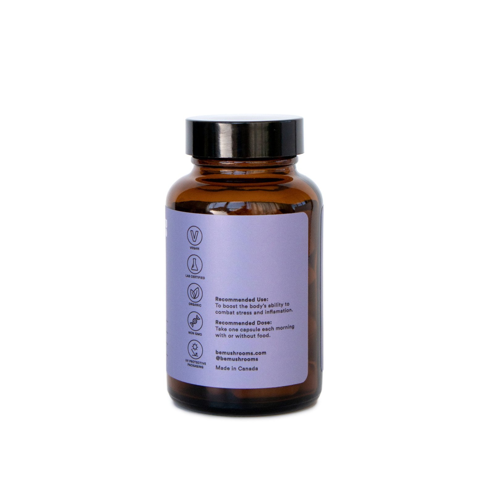 Be Calm (Booster) Mushroom Supplement Capsules - Image 4