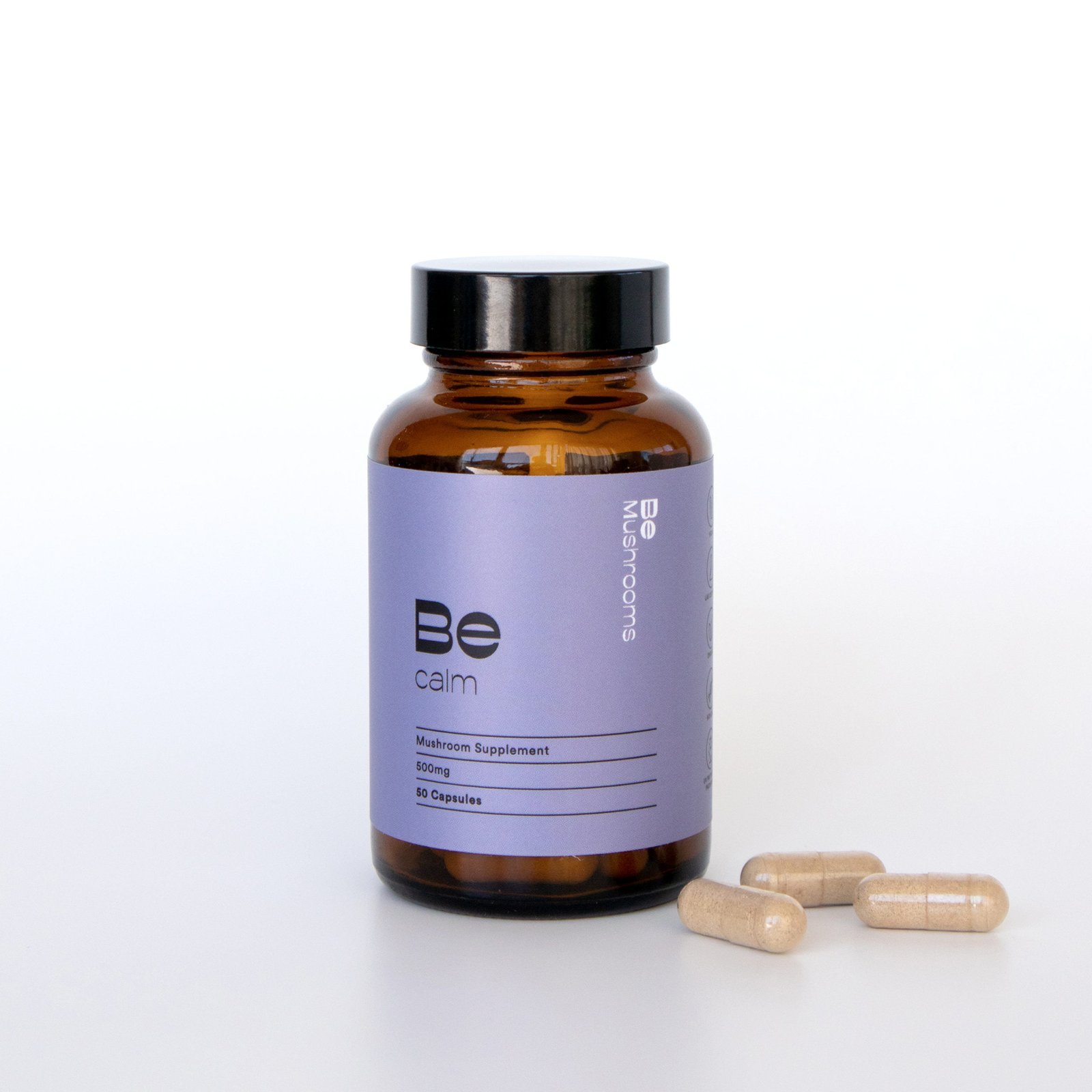 Be Calm (Booster) Mushroom Supplement Capsules - Image 5