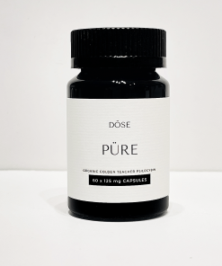Dose PURE Golden Teacher Microdose Psilocybin Capsules (25 or 60 Capsules)