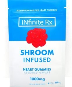 INfinite Rx Shroom Infused Heart Gummies Edibles (1000mg) - Image 4