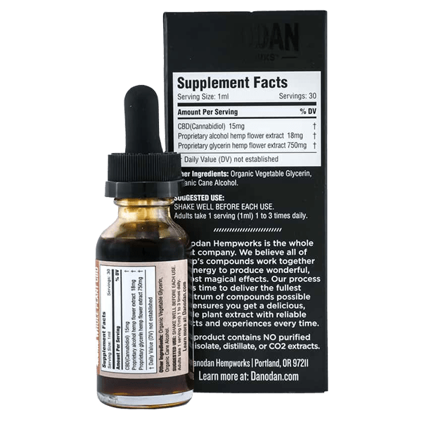 DANODAN - Hemp Flower CBD Shot - 450mg / 30ml - Image 4