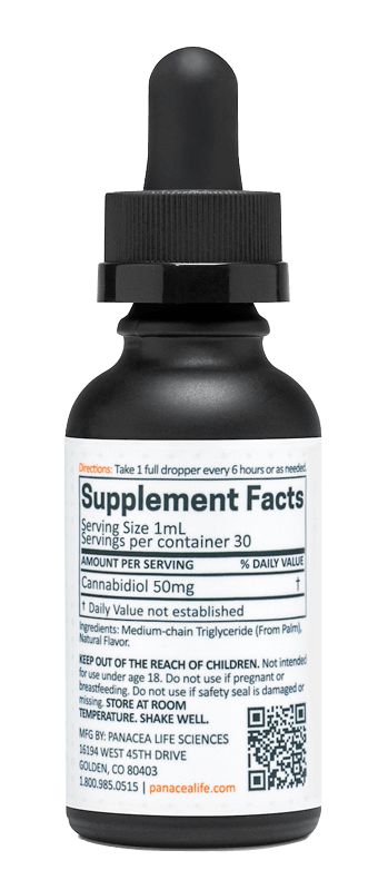 PANACEA LIFE SCIENCES - Panacea Drops - 1500mg / 30ml - Image 2