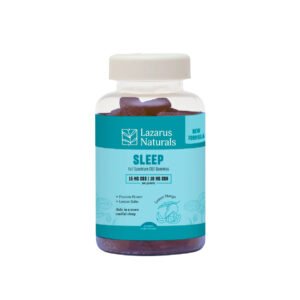 Lazarus Naturals, CBD Sleep Gummies, Lemon Mango, Full Spectrum, 40ct, 400mg CBN + 600mg CBD