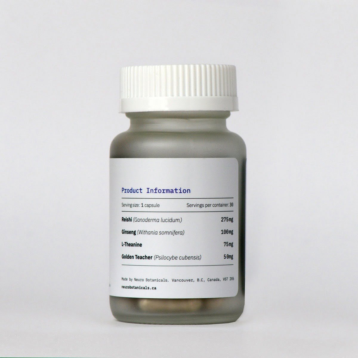 Neuro Botanicals (Calm) Microdose Mushroom Capsules - Image 3