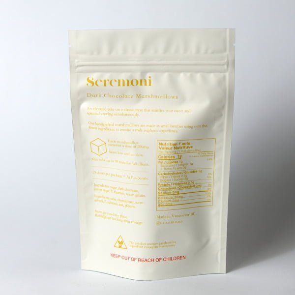 Seremoni Psilocybin Mushroom Chocolate Marshmallows Edibles - Image 3