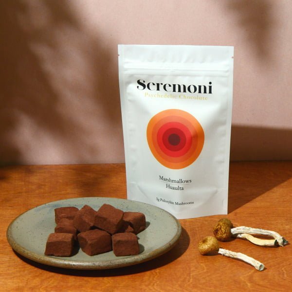 Seremoni Psilocybin Mushroom Chocolate Marshmallows Edibles - Image 4