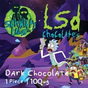 Alternative view of LSD Edible 100ug – Dark Chocolate – Schwifty Labs