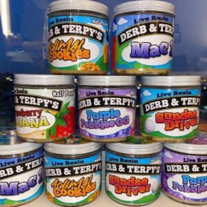 Alternative view of Derb And Terpys Live Resin