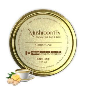 Ginger Tea – 7 Mushrooms – MushroomFx – 20 Servings