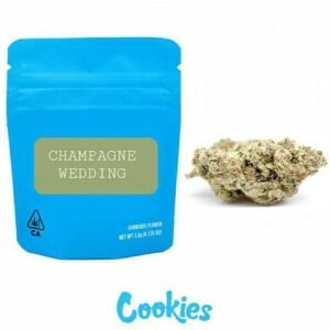 Champagne Wedding cookies