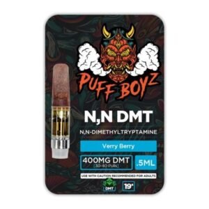 Alternative view of Puff Boyz -NN DMT .5ML(400MG) Cartridge – Very Berry