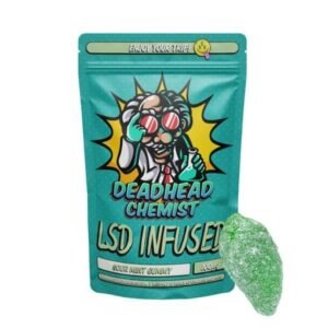 Alternative view of LSD Edible 100ug Sour Mint Gummy Deadhead Chemist
